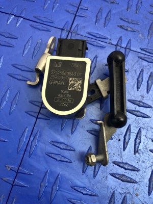 2010-2017 BMW X3 Suspension Ride Height Level Sensor - Front, Left (Driver) (Used OEM)