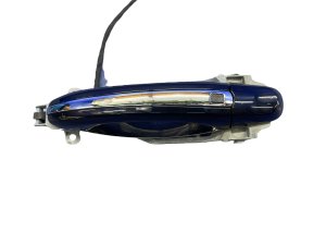 2005-2013 Bentley Flying Spur Blue Exterior Door Handle with Chrome Trim - Rear, Left (Driver) (Used OEM)