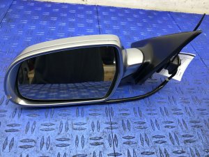 2010-2016 Audi A4 Black Power Memory Auto Dim Lane Departure Door/Side View Mirror - Front, Left (Driver) (Used OEM)