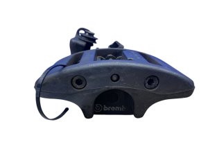 2004-2008 Lamborghini Gallardo Black Disc Brake Caliper with Emergency Parking Brake - Rear, Right (Passenger) (Used OEM)