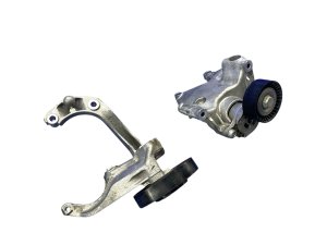 2019-2025 Audi A6 Engine Accessory Drive Pulley and Tensioner Assembly with Bracket (Used OEM)