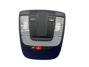 2025 Kia K5 Black Overhead Console with Dome and Map Lights - Front (Used OEM)