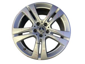 2017-2020 Mercedes-Benz S500 Silver 18x8 10-Spoke Silver Alloy Wheel (Used OEM)
