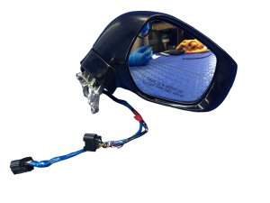 2017-2020 INFINITI Q60 Black Power Camera Auto-Dimming Memory Door/Side View Mirror - Right (Passenger) (Used OEM)