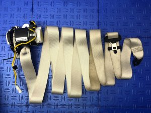 2012-2014 BMW 640i Tan Seat Belt Assembly - Front, Right (Passenger) (Used OEM)