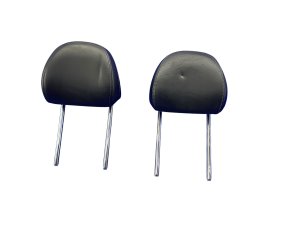 2011-2015 Audi R8 Black Seat Leather Headrest - Front, Left (Driver) (Used OEM)