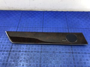2010-2019 Jaguar XJ Brown Door Wood Grain Exterior Trim Panel - Rear (Used OEM)