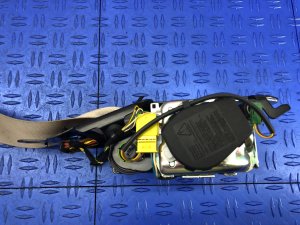 2015-2017 Mercedes-Benz S600 Beige Seat Belt Assembly with Pretensioner - Front, Right (Passenger) (Used OEM)
