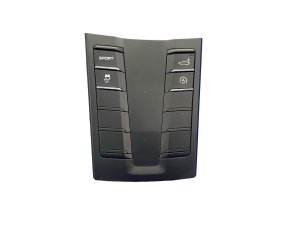 2013-2024 Porsche Boxster Black Console Traction Control and Sport Mode Switch Panel - Front (Used OEM)