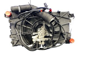 2003-2006 Dodge Viper Radiator and A/C Condenser Cooling Fan Assembly - Front (Used OEM)