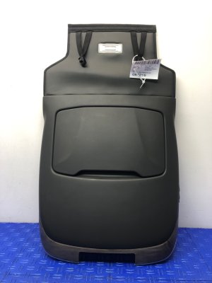 2020-2022 Genesis G90 Gray Seat Back Exterior Trim Panel with Entertainment System - Front, Right (Passenger) (Used OEM)