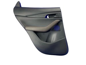 2020-2025 Mazda CX-30 Black Door Interior Trim Panel - Rear, Left (Driver) (Used OEM)
