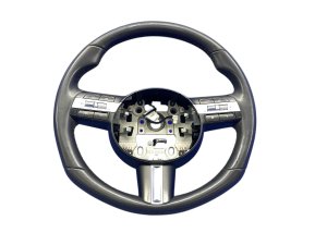 2024-2026 Hyundai Kona Gray Leather Steering Wheel - Front (Used OEM)