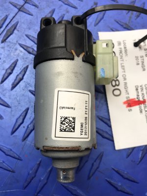2018-2023 Kia Stinger Seat Slide Adjustment Motor - Front (Used OEM)