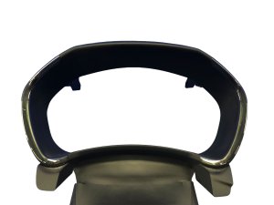 2022-2024 Chevrolet Equinox Black Upper Dashboard Gauge Cluster Trim Panel Bezel - Front (Used OEM)