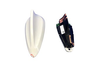 2017-2023 BMW M550i xDrive Alpine White Roof Shark Fin Antenna and Module - Rear (Used OEM)