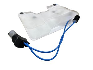 2016-2019 Jaguar XE Seat Lumbar Support Mat and Pump - Front, Right (Passenger) (Used OEM)