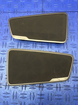 2017-2021 BMW 530i Harman Kardon Speaker Cover Trim Panel Set - Rear (Used OEM)