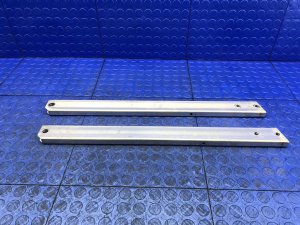 2022-2025 Lucid Air Red Front Suspension Strut Tower Brace Bar Set (Used OEM)