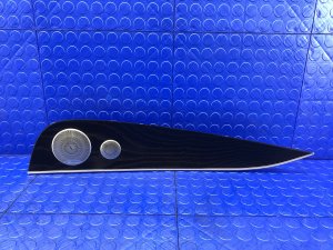 2017-2020 Mercedes-Benz E500 Door Interior Trim Panel with Wood Trim and Speaker Covers - Rear, Right (Passenger) (Used OEM)