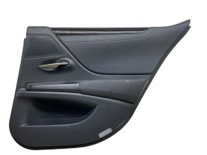 2019-2022 Lexus ES300h Black Door Interior Trim Panel with Premium Audio - Rear, Right (Passenger) (Used OEM)