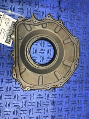 2016-2024 Jaguar F-Pace Crankshaft Main Seal Cover Panel - Rear (Used OEM)