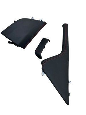 2019-2026 Genesis G70 Black Center Console Garnish Trim Panel Set (Used OEM)