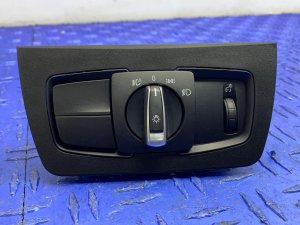 2015-2020 BMW M4 Headlamp Switch with Trim Panel Bezel (Used OEM)