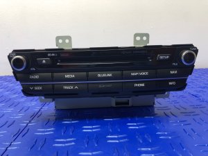 2016 Hyundai Genesis Radio Stereo Receiver CD Player with Control Switch Panel (Used OEM)