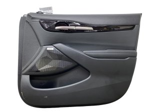 2024-2025 Kia Seltos Black Door Interior Trim Panel with Bose Premium Audio - Front, Right (Passenger) (Used OEM)