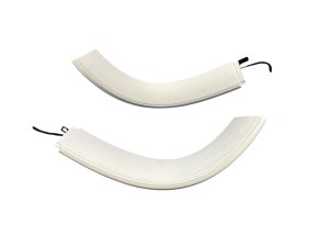 2014-2017 Mercedes-Benz S320 Gray Seat Trim Cover Panel Set - Rear (Used OEM)