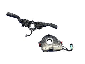 2023-2025 Toyota Crown Gray Turn Signal Wiper Headlight Combination Switch with Clock Spring - Front, Left (Driver) (Used OEM)