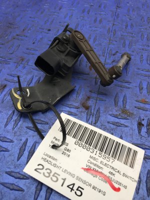 2017-2020 Genesis G80 Headlight Leveling Sensor (Used OEM)
