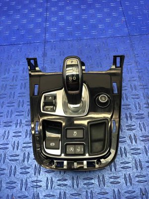 2018-2024 Jaguar F-Type Transmission Shift Lever Assembly with Switch and Trim Panel (Used OEM)