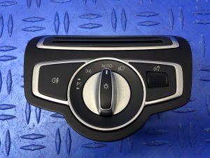 2015-2021 Mercedes-Benz C280 Black Headlight Control Switch (Used OEM)
