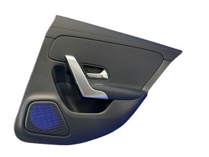 2019-2022 Mercedes-Benz A220 Black Door Interior Trim Panel - Rear, Right (Passenger) (Used OEM)