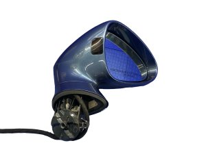 2011-2016 Porsche Panamera Blue Power Folding Heated Auto Dimming Door/Side View Mirror with Memory - Front, Right (Passenger) (Used OEM)