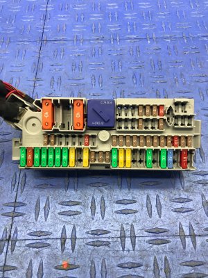  BMW 7 series Cabin Power Distribution Fuse Relay Block - Front (Used OEM)