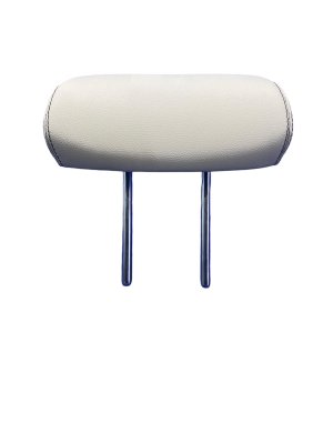 2022-2025 Genesis GV70 Beige Center Seat Leather Headrest - Rear, Right (Passenger) (Used OEM)
