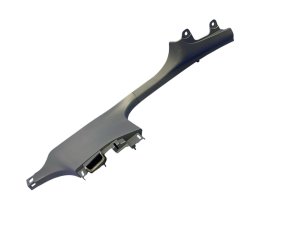 2022-2025 Lucid Air Gray Lower B-Pillar Interior Trim Panel with Vent (Used OEM)