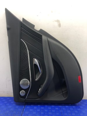 2015-2021 Mercedes-Benz C300 Black Door Interior Trim Panel - Rear, Right (Passenger) (Used OEM)