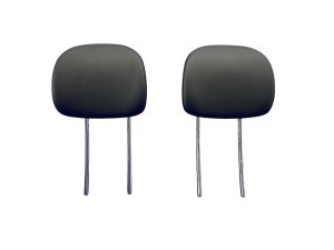 2025 Kia K4 Black Seat Leatherette Headrest Set - Front, Right (Passenger) (Used OEM)
