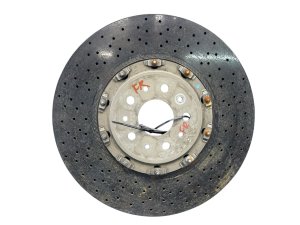 2009-2014 Ferrari California Brembo Carbon Ceramic Drilled Brake Rotor - Front (Used OEM)