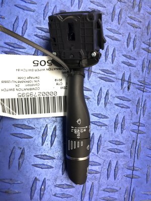 2018-2020 Cadillac CT6 Wiper Combination Switch - Right (Passenger) (Used OEM)