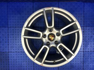 2017-2023 Porsche Panamera 19x10.5 U-Spoke Silver Painted Alloy Wheel - Rear (Used OEM)