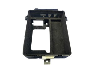 2019-2024 Audi A8 Black Center Console Trim Cover Panel - Front (Used OEM)