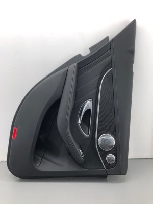 2017-2021 Mercedes-Benz C280 Black Door Interior Trim Panel - Rear, Left (Driver) (Used OEM)