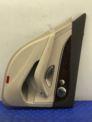 2017-2023 Mercedes-Benz E500 Beige Door Interior Trim Panel - Rear, Left (Driver) (Used OEM)