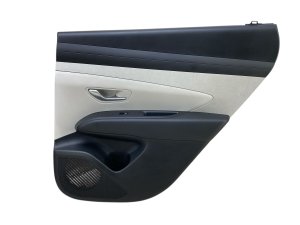 2022-2025 Hyundai Tucson Gray Door Interior Trim Panel - Rear, Right (Passenger) (Used OEM)