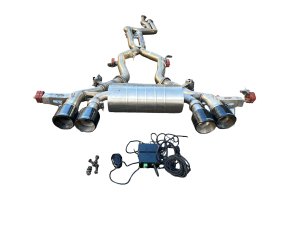 2023-2025 BMW M2 Black Yonristic Grade 5 Titanium Catback Exhaust Muffler Assembly (Used OEM)
